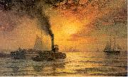 Moran, Edward New York Harbor Spain oil painting reproduction